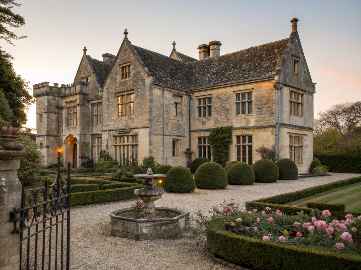The beautiful ceremony location